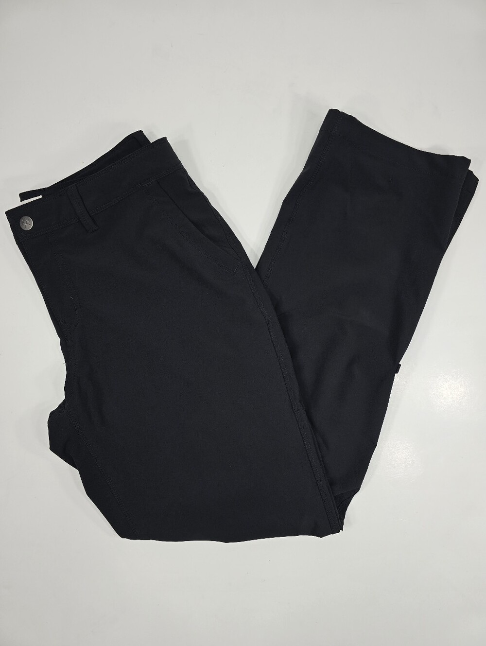 REI Co-op Hiking Pants Women 10 Black Stretch Convertible Cargo Roll Tab Outdoor